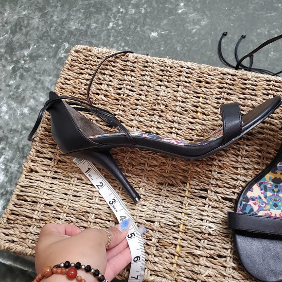 Madden Girl Black G-Debi Strappy Heels - Picture 4 of 7